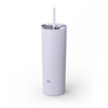 Skinny Tumbler with Straw, 20oz - Tolerant Planet