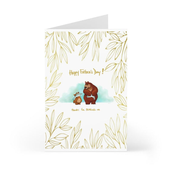 Happy Father's Day Greeting Cards (8 pcs) - Tolerant Planet