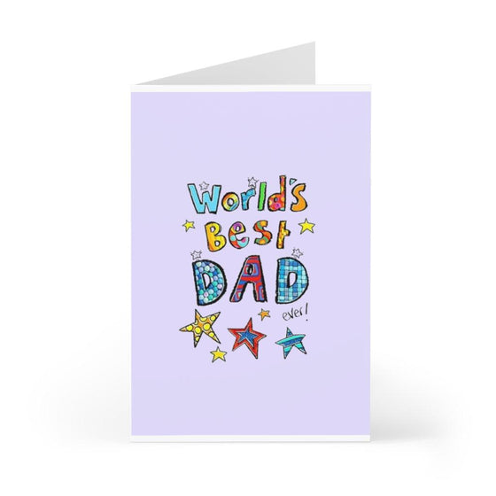 Happy Father's Day Greeting Cards (8 pcs) - Tolerant Planet