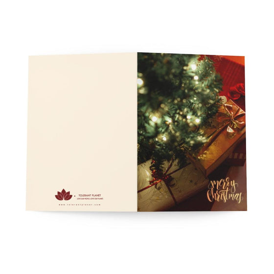 8 Pcs Christmas Greeting Cards - Tolerant Planet