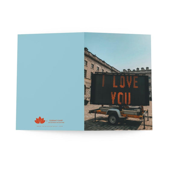 I LOVE YOU Greeting Cards (8 pcs) - Tolerant Planet