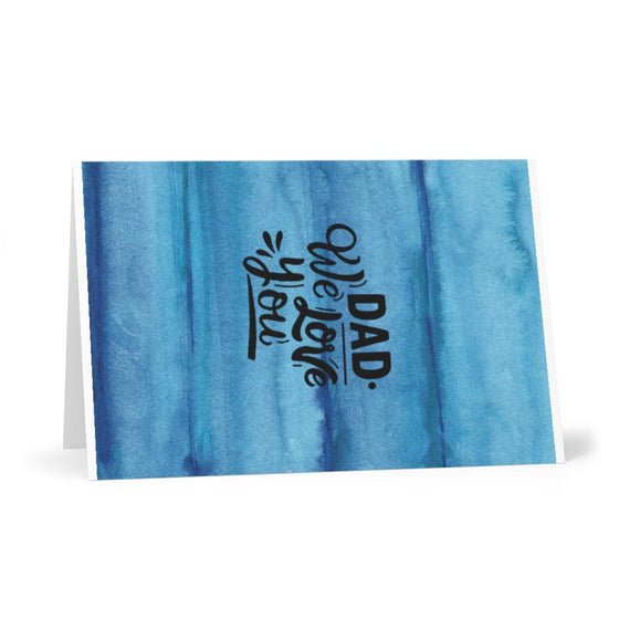 Dad We Love You Greeting Cards (8 pcs) - Tolerant Planet